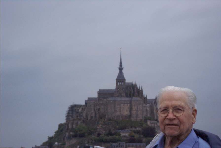 Francis at Mont-St-Michel