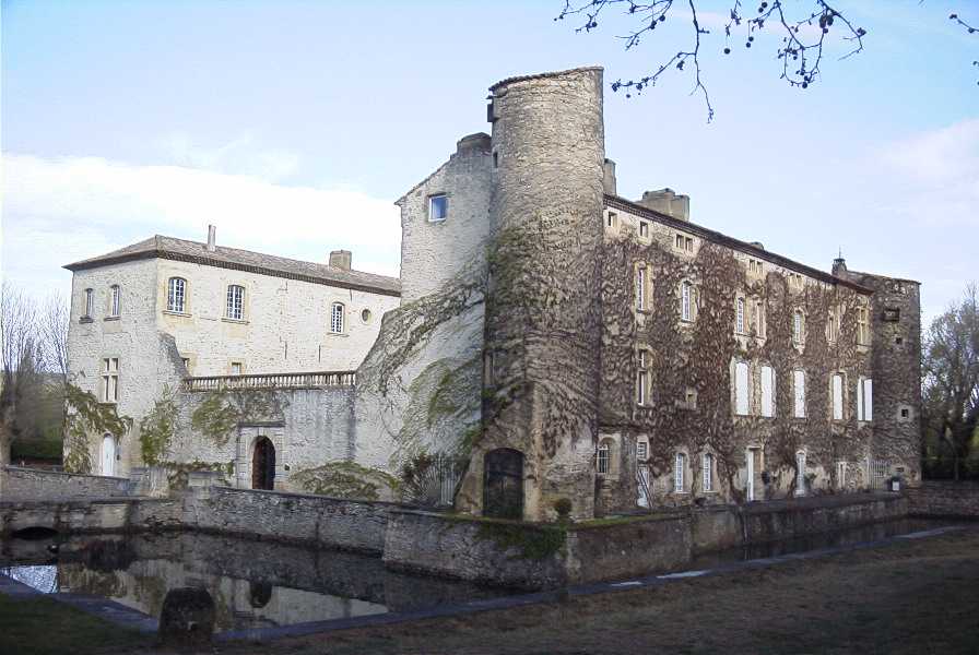 Front view of the Chateau