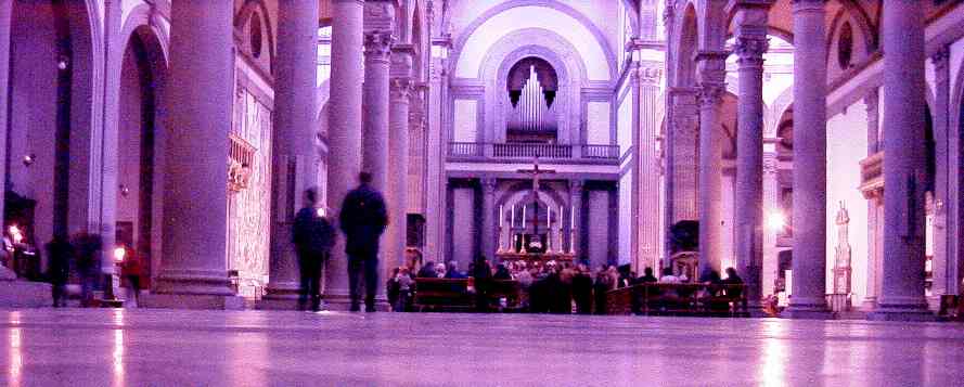 Inside of San Lorenzo church
