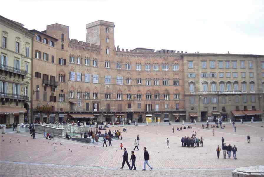 The Piazza del Campo